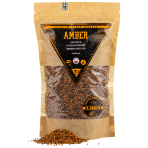 FS Baits Premium Mixed Pellet Amber 2-3mm Ambrosia 900g