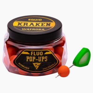 FS Baits Fluo Pop Ups Kraken 200 ml 15 mm